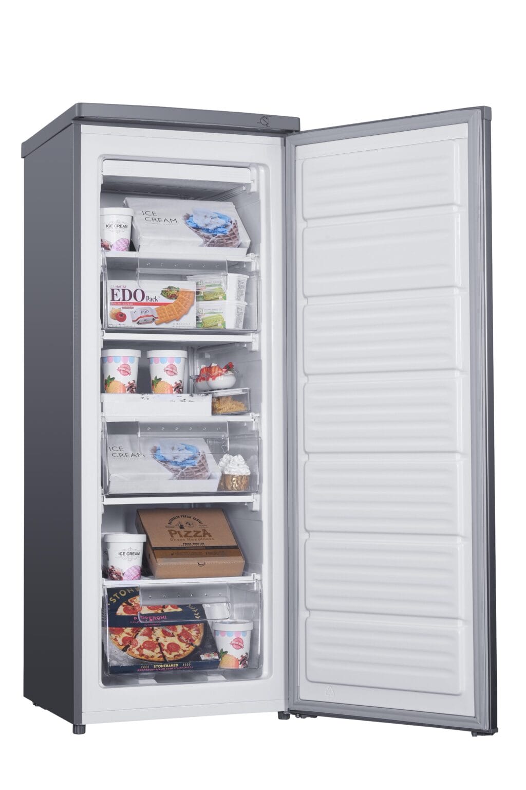 Danby 6.0 cu. ft. Upright Freezer in Stainless Steel DUFM060B1BSLDB